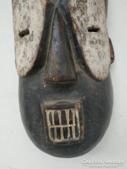 African mask Lulua ethnic group Congo 2/2 wall 17 4055