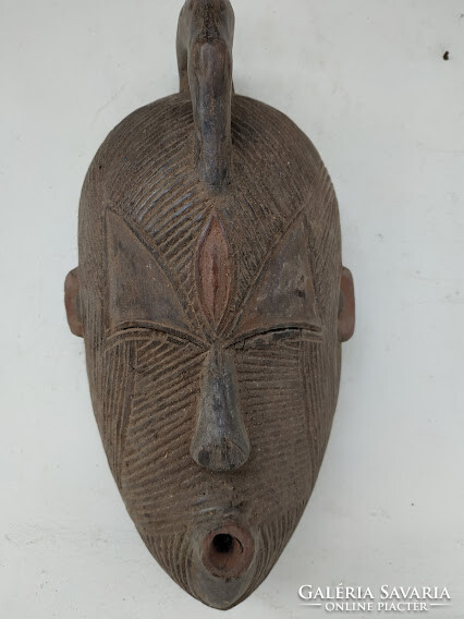 Songye ethnic group African mask Africa Congo drum 13 4084