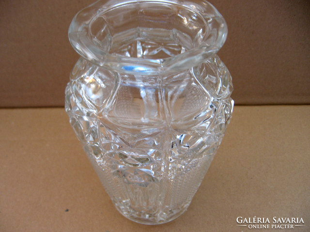 Oberglas Stölzle ólomkristály váza
