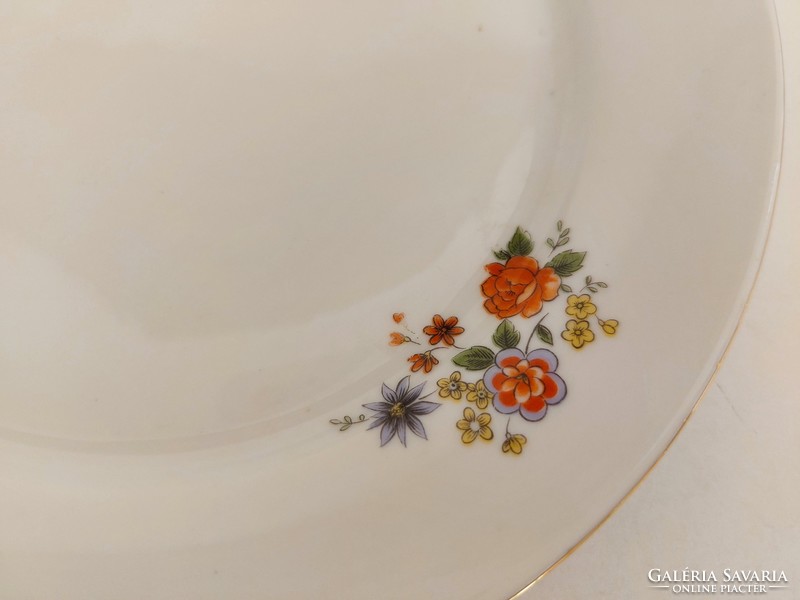 Retro lowland porcelain floral small plate 1 pc