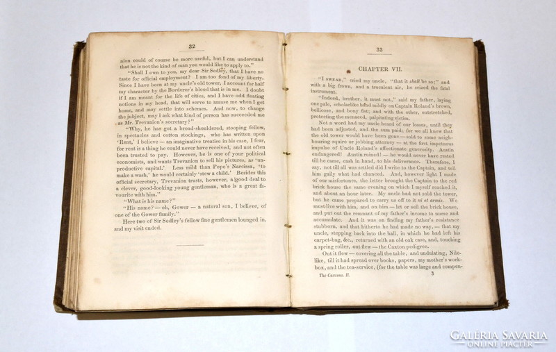 Sir Edward Bulwer Lytton - the Caxtons - a family picture (1849) ﻿vol. 1-2.