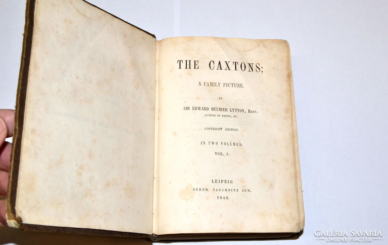 Sir Edward Bulwer Lytton - The Caxtons - A family picture (1849) ﻿Vol. 1-2.