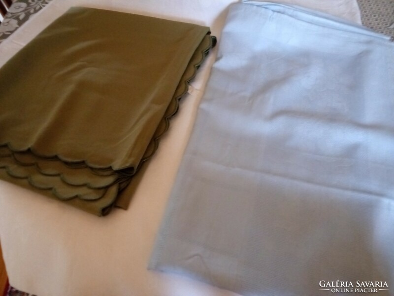 165X135 cm elegans zold mixed fabric tablecloth x
