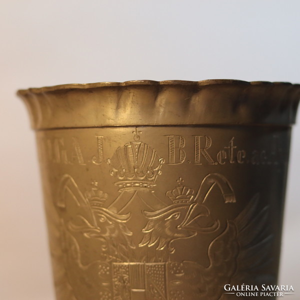 József Ferenc's foot washing cup from the emperor's foot washing ceremony is extremely rare