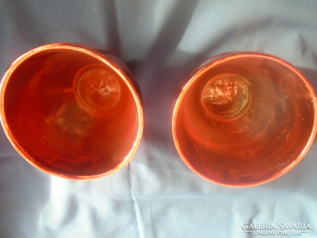 2 pcs of large zsolnay type eosin? Kaspó only in pairs in a very nice color
