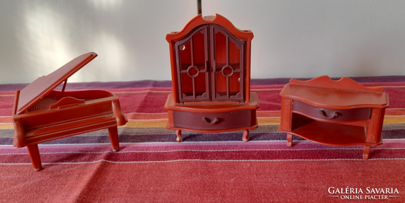 Retro toy dollhouse furniture set - jean -