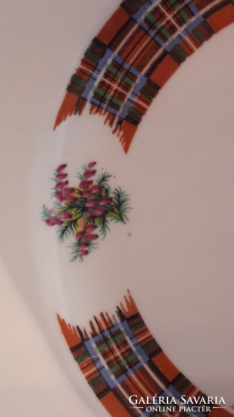 Old Scottish porcelain plate (m3162)