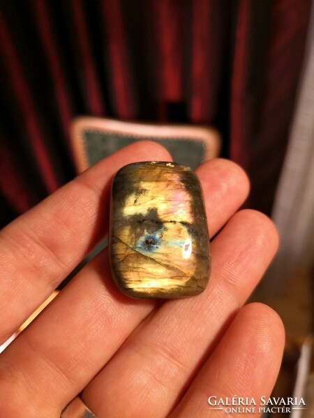 Labradorite sanding