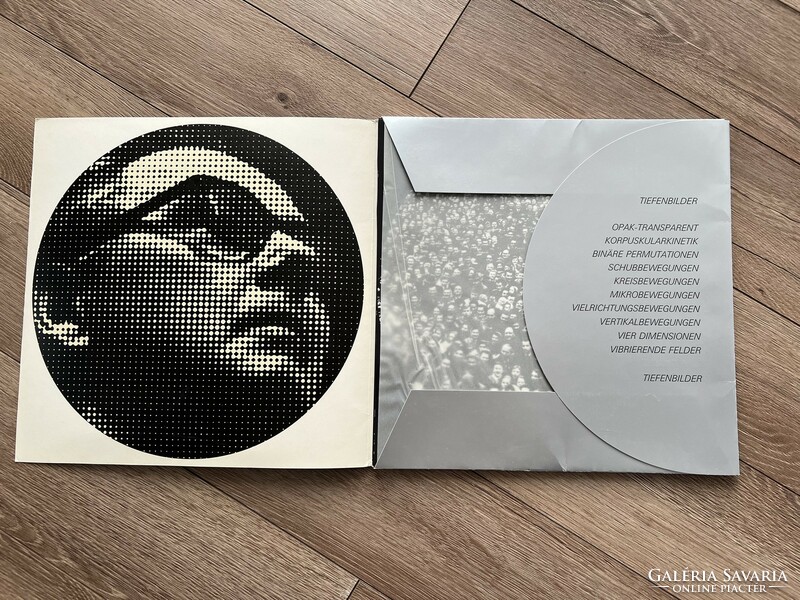 Victor Vasarely Tiefenbilder 3D optikai album 1971