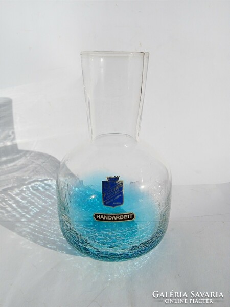 Fischer fátyolüveg kristály váza