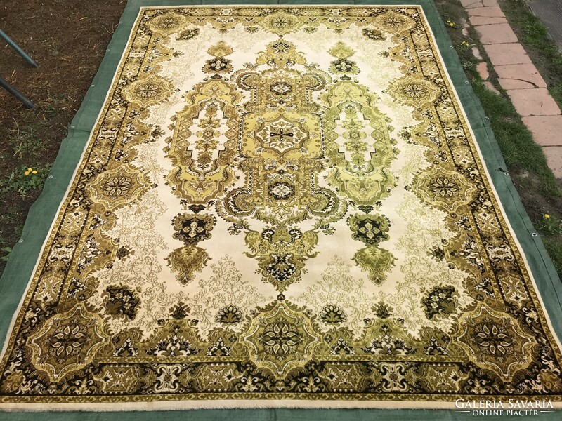 Hatalmas gyapjú PERZSA szőnyeg - Tisztítva, 250 x 345 cm