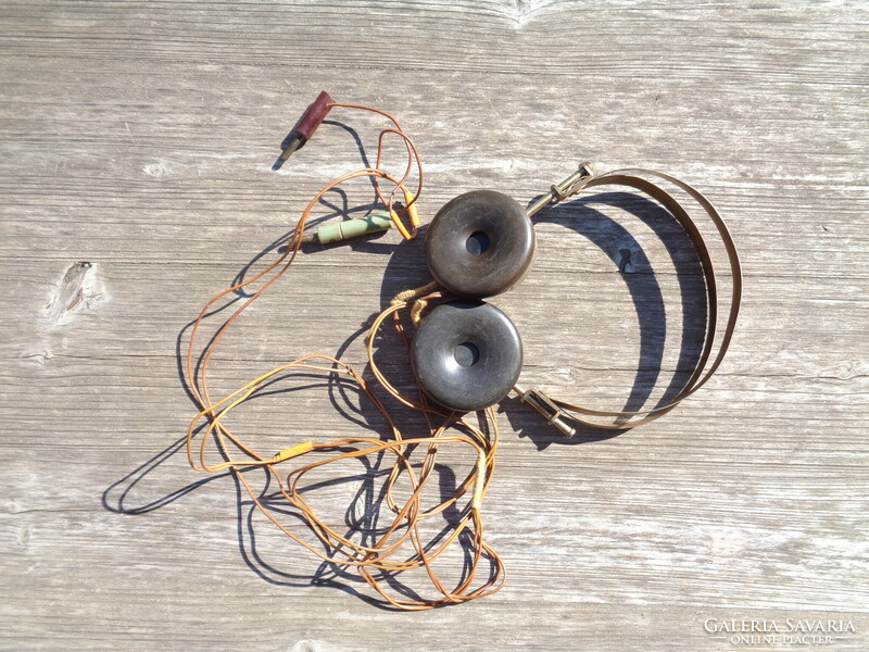 M. Ericsson, made in Hungary, old headphones