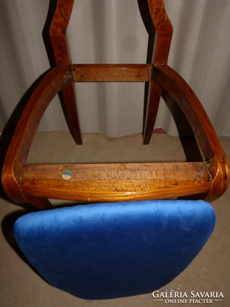 2 pcs. Biedermeier chair / schwarcz - bp.