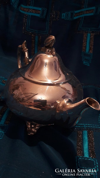 Silver-plated coffee pot, spout (m3156)