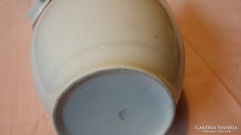 Pv stadtilm German porcelain jug with flower pattern