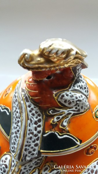 Satsuma japán porcelán teás