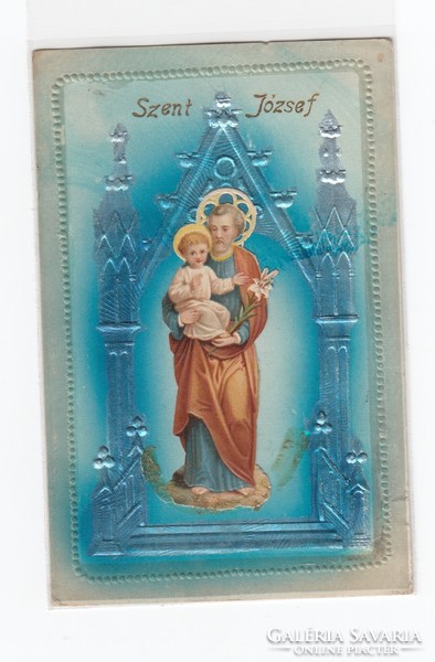 Religious postcard embossed 1908 