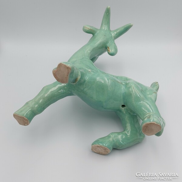 Extremely rare collectible ceramic goat figure
