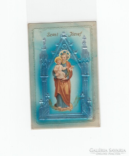 Religious postcard embossed 1908 