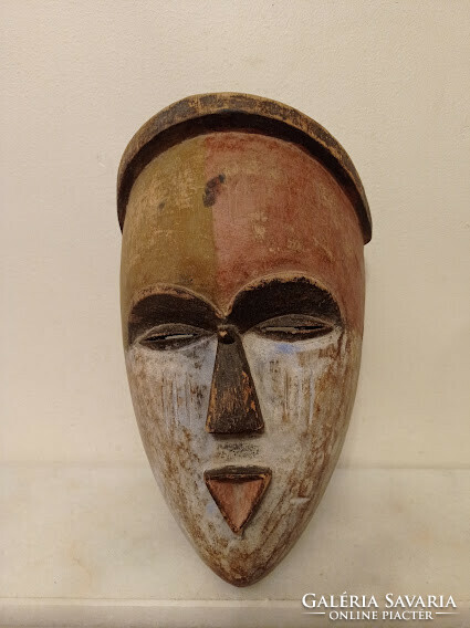 Antique African Kwele Ethnic Group Grain African Mask 612 Wall 23 4729