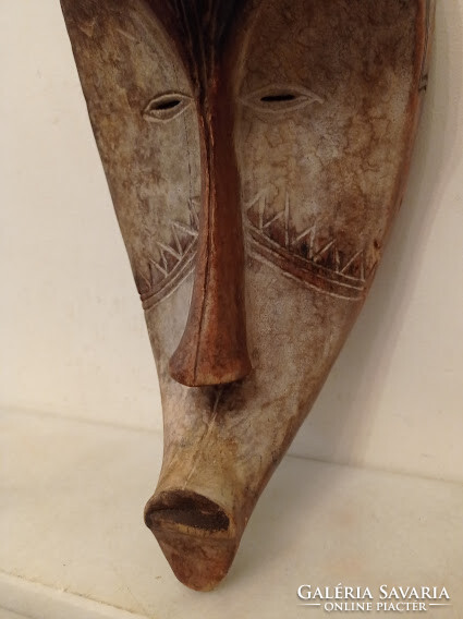 Fang ethnic group grain African mask folk art ethnography 613 drum 40 4731