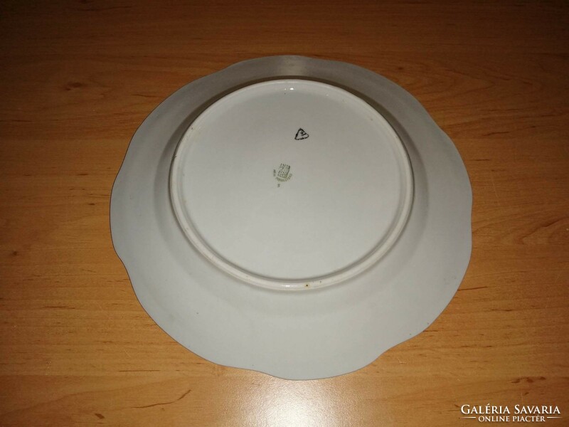 Zsolnay porcelán lapostányér 24 cm  (2p)
