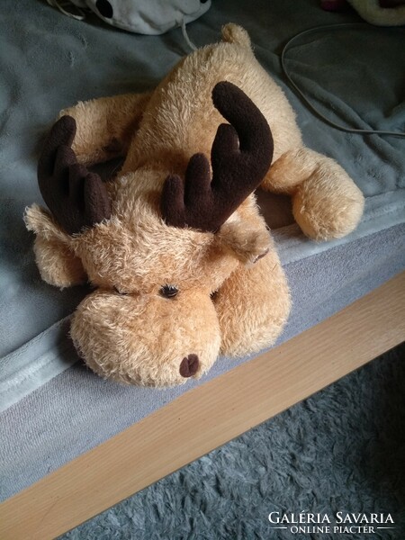 Plush toy, bellying reindeer, negotiable