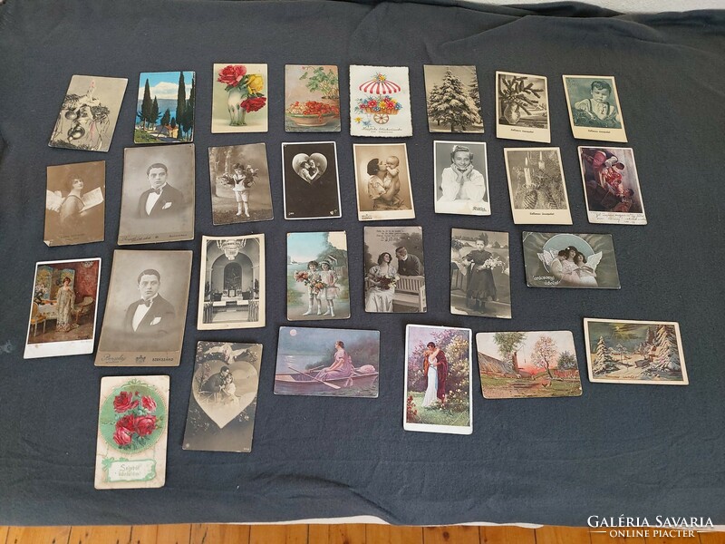 Antique paper, postcards, photographs