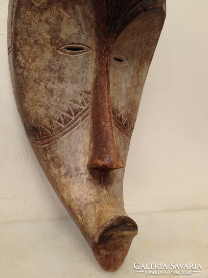 Fang ethnic group grain African mask folk art ethnography 613 drum 40 4731