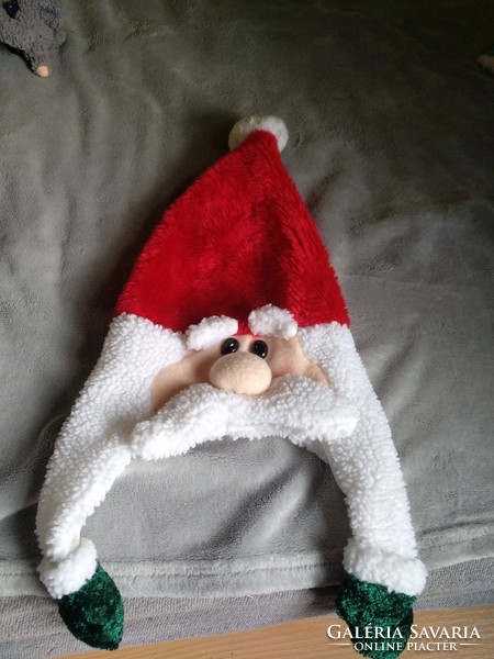 Plush toy, Santa hat, ovis head size, costume, negotiable