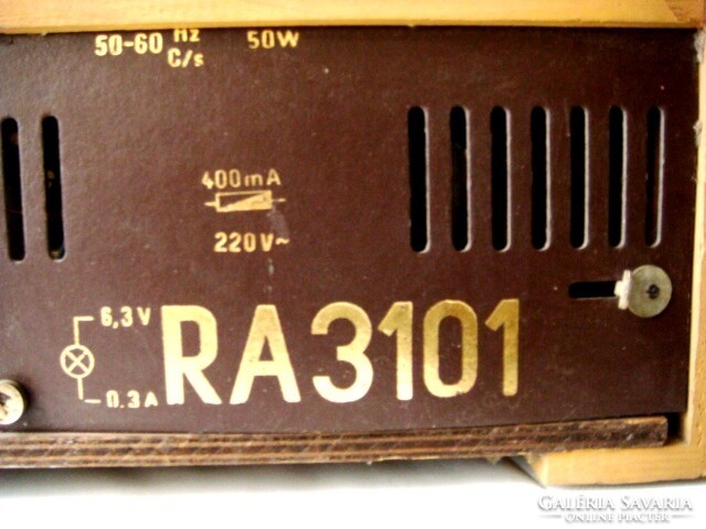 Videoton RA3101 régi rádió a múltból
