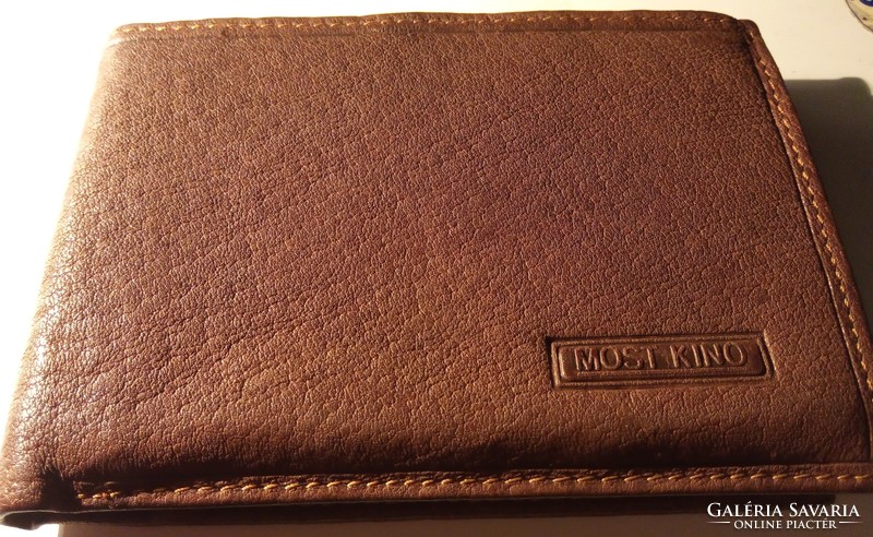New Italian vera pelle leather wallet case