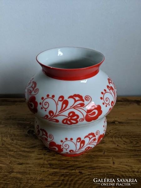 Zsolnay - Kalocsa patterned vase