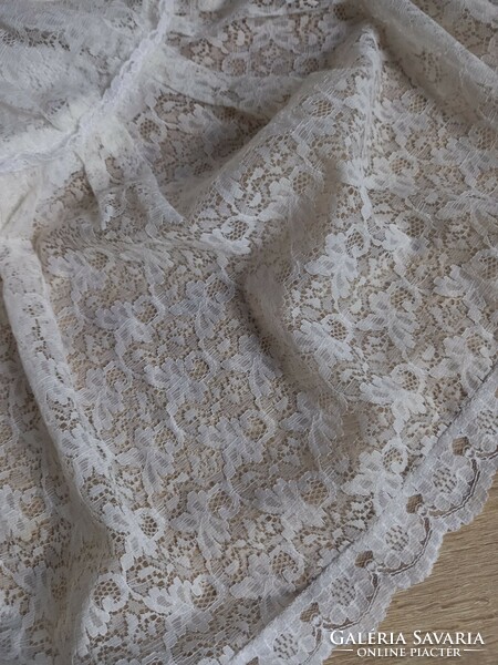 Old lace children's baby clothes