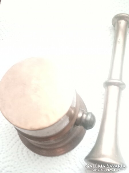 Copper mortar in perfect condition