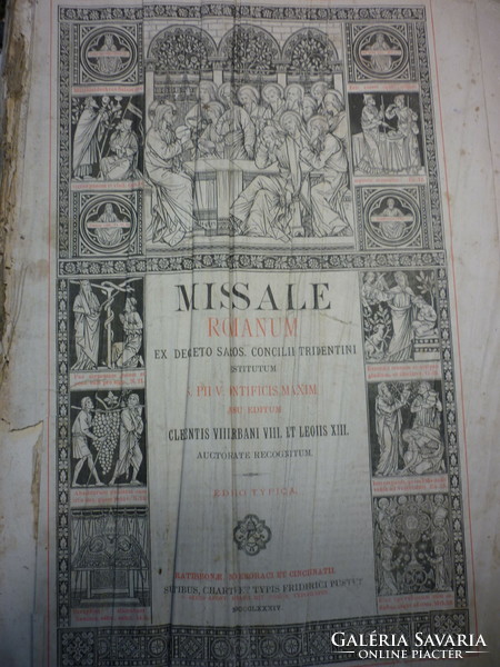 Roman Missal 1884.