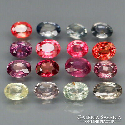 Natural African/Songea oval fancy sapphires 3x4mm with cuts guaranteed!!!