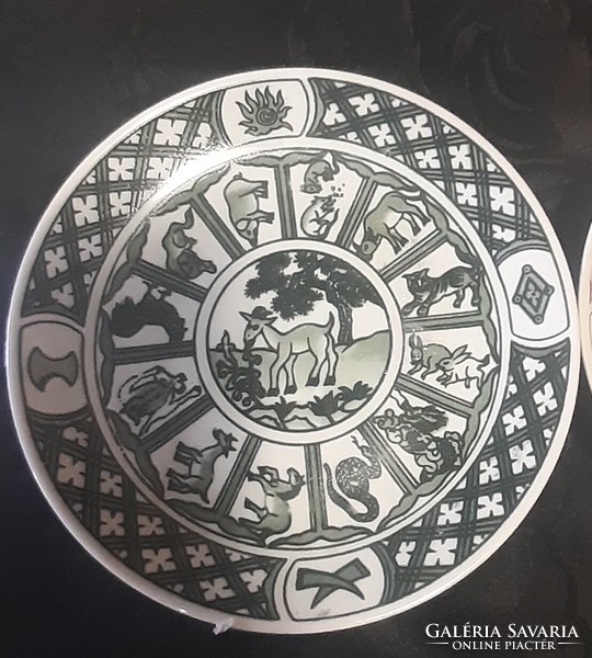 Chinese horoscope plates