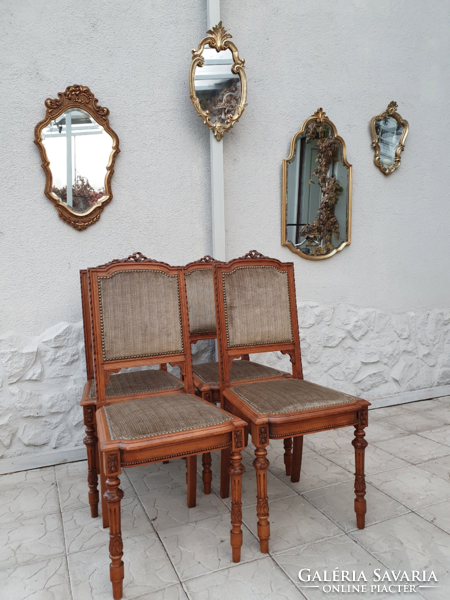 Antik klasszicista stílusú kárpitos székek
