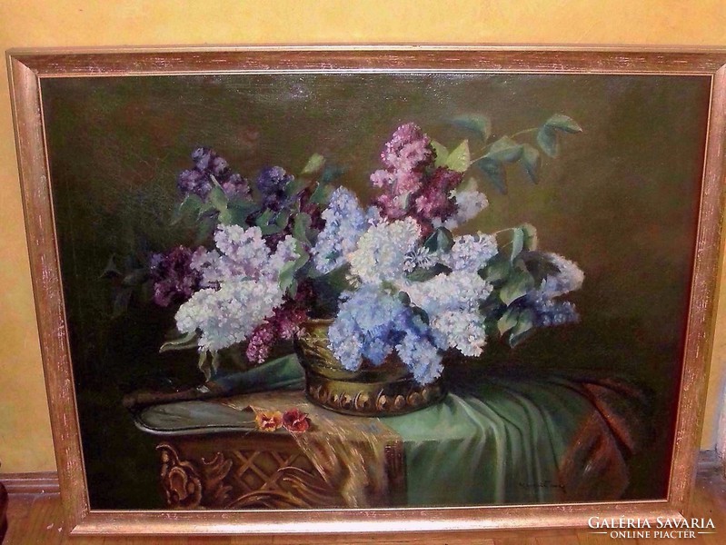 Beautiful flower still life of Košice varga