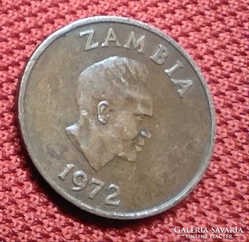 Zambia 1972. 1 ngwee