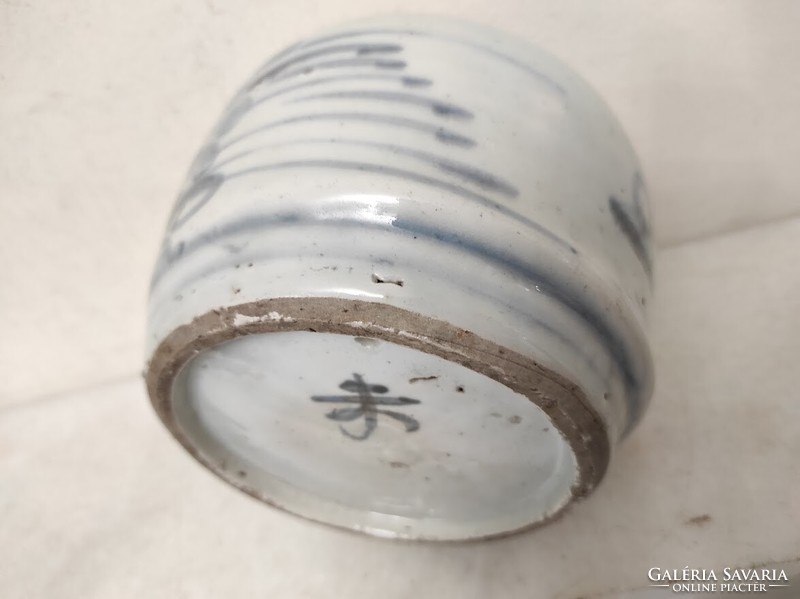 Antik kínai porcelán tea gyömbér tartó váza Kína Ázsia 316 6184