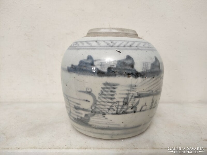 Antique Chinese porcelain tea ginger vase China Asia 316 6184