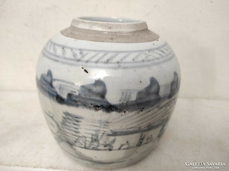 Antik kínai porcelán tea gyömbér tartó váza Kína Ázsia 316 6184