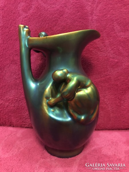 Zsolnay harvest vase.