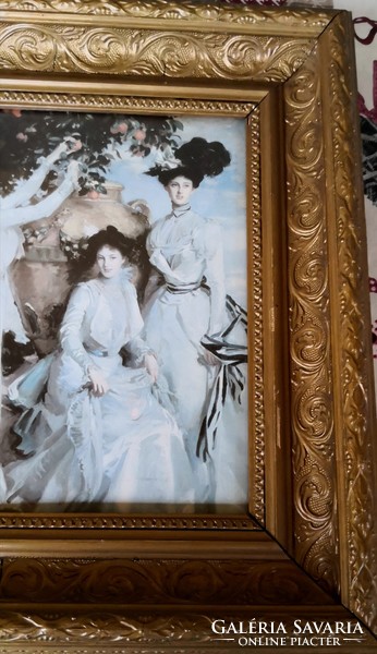 FK/270 - John Singer Sargent – Az Acheson nővérek portréja – litográfia