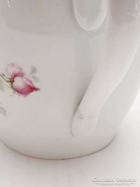 Epiag Czech rose porcelain large tumbler, mug