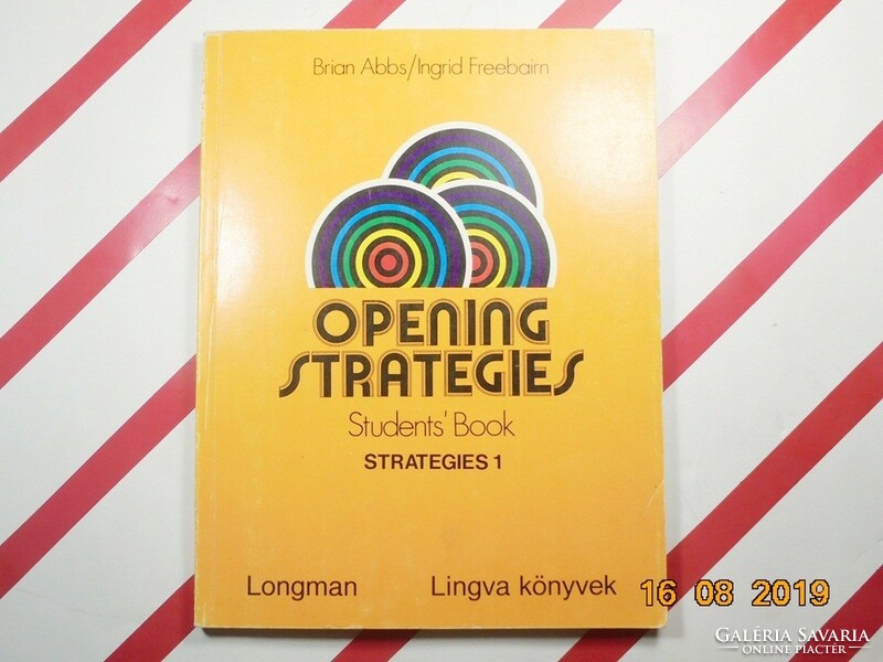 Opening strategies Student's book - Strategies 1