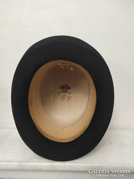 Antik cilinder kalap dobozában ruha film színház jelmez kellék 324 6193