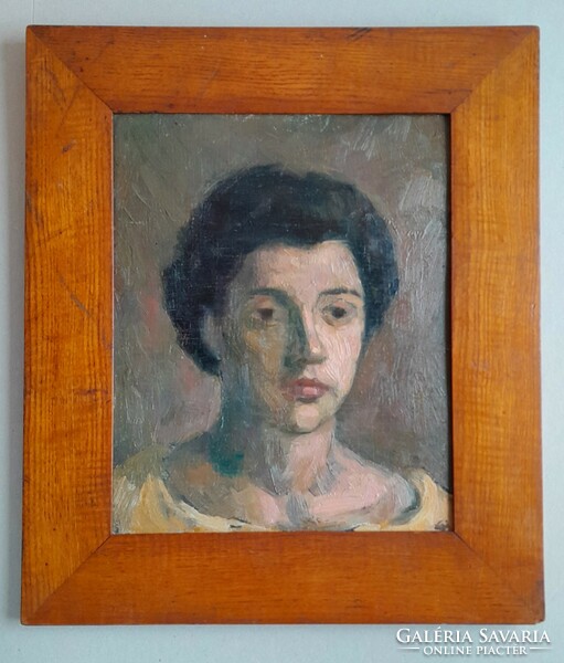 Muhits Sándor: Női képmás (1905 - 1910 körüli)